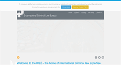 Desktop Screenshot of internationallawbureau.com